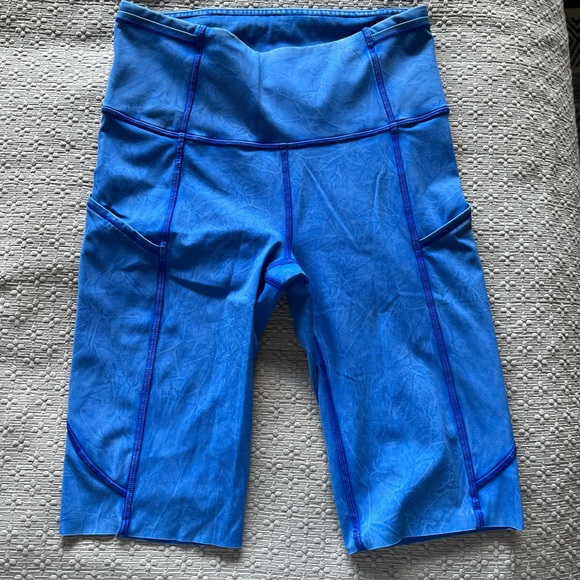 lululemon athletica Pants - LULULEMON FAST AND FREE SHORT 10" *ICE DYE